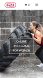 Mobile Screenshot of femalefitnesssystems.com